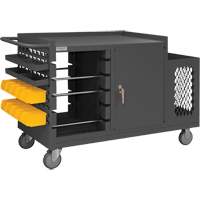 Chariot pour bobines de fil et de maintenance, Acier, 5 Montants, 54-1/16" la x 35" h x 24" p, Capacit&eacute; de 1200 lb Advanced Consulting and Training Ltd.