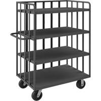Chariot &agrave; tablettes ouvert portatif, 4 Tiers, 31-1/8" la x 57-1/2" h x 56-1/8" p, Capacit&eacute; 3600 lb Advanced Consulting and Training Ltd.