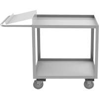 Industrial Grade Order Picking Cart, 39" H x 18-1/8" W x 45" D, 2 Shelves, 1200 lbs. Capacity Advanced Consulting and Training Ltd.