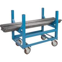 Chariot &agrave; berceaux pour tuyaux et barres, 24" lo x 24" la x 34" h, Capacit&eacute; de 2500 lb, Roue Polyur&eacute;thane Advanced Consulting and Training Ltd.