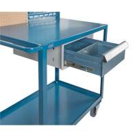 Mobile Service Cart, 2 Tiers, 24" W x 57" H x 40" D, 1200 lbs. Capacity Advanced Consulting and Training Ltd.