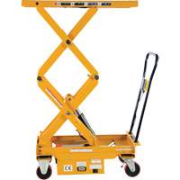 DC Powered Hydraulic Scissor Lift Elevating Cart, Steel, 39-3/4" L x 20-1/2" W, 1000 lbs. Capacity Advanced Consulting and Training Ltd.