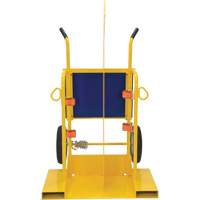 Welding Cylinder Torch Cart, Foam-Filled Wheels, 24" W x 19-1/2" L Base, 500 lbs. Advanced Consulting and Training Ltd.