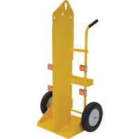 Welding Cylinder Torch Cart, Foam-Filled Wheels, 23-13/16" W x 22-13/16" L Base, 500 lbs. Advanced Consulting and Training Ltd.