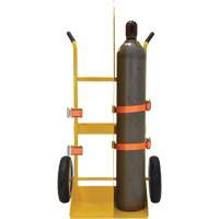 Welding Cylinder Torch Cart, Foam-Filled Wheels, 23-13/16" W x 22-13/16" L Base, 500 lbs. Advanced Consulting and Training Ltd.