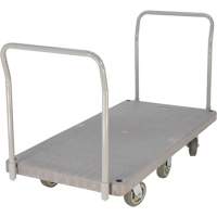 Chariot &agrave; plateforme en plastique robuste, 60" lo x 30" la, 3000 lb cap, Roues Polyur&eacute;thane Advanced Consulting and Training Ltd.