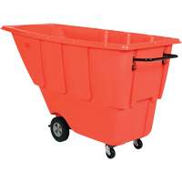 Chariot basculeur, Poly&eacute;thyl&egrave;ne, 0,5 vg³, Capacit&eacute; de charge de 450 lb Advanced Consulting and Training Ltd.