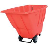 Chariot basculeur, Poly&eacute;thyl&egrave;ne, 0,5 vg³, Capacit&eacute; de charge de 450 lb Advanced Consulting and Training Ltd.