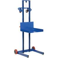 Plateforme &eacute;l&eacute;vatrice &agrave; profil bas pour charge l&eacute;g&egrave;re, M&eacute;canisme Treuil manuel, Capacit&eacute; de 400 lb, Levage max de 55" Advanced Consulting and Training Ltd.