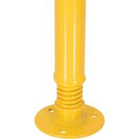 Borne de protection &agrave; ressort, Acier, 42" h x 2-1/8" la, Jaune Advanced Consulting and Training Ltd.