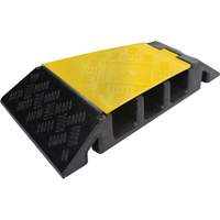 Protecteur de c&acirc;ble tourne-&agrave;-droite robuste Powerhouse, 3 canaux, 12" lo x 19,75" la x 3" h Advanced Consulting and Training Ltd.