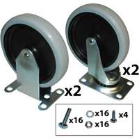 Utility Cart Caster Kit Advanced Consulting and Training Ltd.