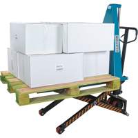 L&egrave;ve-palette manuel &agrave; ciseaux, 20-1/4" lo x 45-1/4" la, Acier, Capacit&eacute; de 3300 lb Advanced Consulting and Training Ltd.