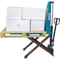 L&egrave;ve-palette manuel &agrave; ciseaux, 20-1/4" lo x 45-1/4" la, Acier, Capacit&eacute; de 3300 lb Advanced Consulting and Training Ltd.