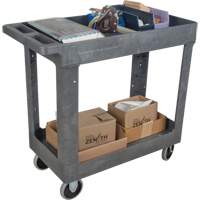 Utility Service Cart, 2 Tiers, 16-1/2" x 32-1/2" x 34-1/2", 550 lbs. Capacity Advanced Consulting and Training Ltd.