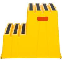 Industrial Step Stool, 2 Steps, 26" x 22-7/16" x 19-11/16" High Advanced Consulting and Training Ltd.