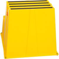 Industrial Step Stool, 2 Steps, 26" x 22-7/16" x 19-11/16" High Advanced Consulting and Training Ltd.