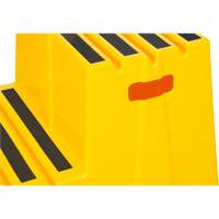 Industrial Step Stool, 2 Steps, 26" x 22-7/16" x 19-11/16" High Advanced Consulting and Training Ltd.