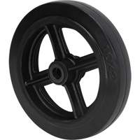 Mold-On Rubber Wheel, 10" (254 mm) Dia. x 2" (50.8 mm) W, 948 lbs. (430 kg) Capacity Advanced Consulting and Training Ltd.