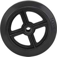 Mold-On Rubber Wheel, 10" (254 mm) Dia. x 2" (50.8 mm) W, 948 lbs. (430 kg) Capacity Advanced Consulting and Training Ltd.