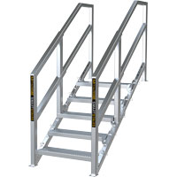 3-5 Step Telescopic Aluminum Smart Stairs Advanced Consulting and Training Ltd.