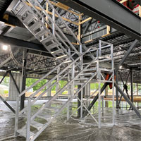 3-5 Step Telescopic Aluminum Smart Stairs Advanced Consulting and Training Ltd.