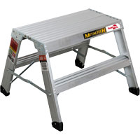 Portable Work-Stand Saw Horse, Aluminum Frame, 12-1/4" D x 24" H Advanced Consulting and Training Ltd.