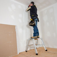 Portable Work-Stand Saw Horse, Aluminum Frame, 12-1/4" D x 24" H Advanced Consulting and Training Ltd.