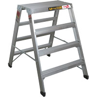 Portable Work-Stand Saw Horse, Aluminum Frame, 12-1/4" D x 48" H Advanced Consulting and Training Ltd.