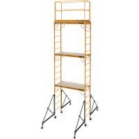 Complete 18' Drywall  Baker Scaffold Tower Set, 122" D x 236" H Advanced Consulting and Training Ltd.