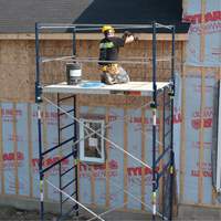 Complete Scaffold Tower with Casters, 69-1/2" D x 178" H Advanced Consulting and Training Ltd.