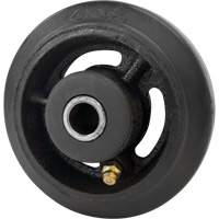 Mold-On Rubber Wheel, 4" (102 mm) Dia. x 1-1/2" (38 mm) W, 350 lbs. (158 kg.) Capacity Advanced Consulting and Training Ltd.