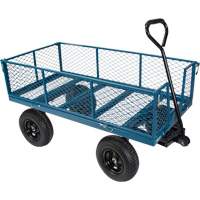 Wagon avec c&ocirc;t&eacute;s rabattables, 24" la x 48" la x Capacit&eacute; 800 lb Advanced Consulting and Training Ltd.