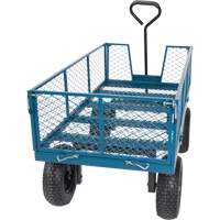 Wagon avec c&ocirc;t&eacute;s rabattables, 24" la x 48" la x Capacit&eacute; 800 lb Advanced Consulting and Training Ltd.