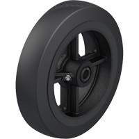 Black Rubber on Cast Iron Core Wheel Advanced Consulting and Training Ltd.