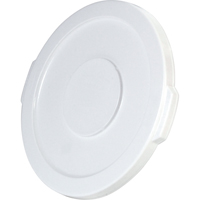 Couvercles ronds Brute, Couvercle plat, Plastique/Poly&eacute;thyl&egrave;ne, Convient aux contenants 15-5/8" dia. Advanced Consulting and Training Ltd.