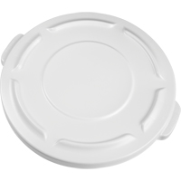 Couvercles ronds Brute, Couvercle plat, Plastique/Poly&eacute;thyl&egrave;ne, Convient aux contenants 19-7/8" dia. Advanced Consulting and Training Ltd.