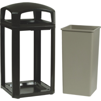 Cadre pour contenant Landmark Series Classique a/enveloppe rigide, Plastique, 50 gal. US Advanced Consulting and Training Ltd.