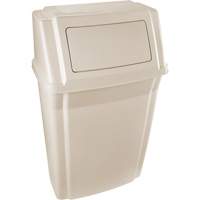 Contenants Slim Jim profil&eacute;s, Couvercle &agrave; battant, Plastique, Convient aux contenants 19-1/2" x 12" Advanced Consulting and Training Ltd.