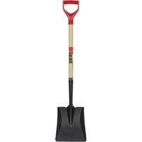 Pelle carr&eacute;e, Bois, Lame Acier durci, Manche en Prise en D, Longueur 43-1/2" Advanced Consulting and Training Ltd.