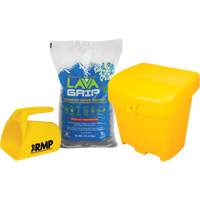 LavaGrip Traction-Aid Kit with 77 Bags, Container Size 35.3 lbs. (16 kg), Bag Advanced Consulting and Training Ltd.