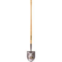 Round Point Shovel, Forged Steel Blade, Hardwood, Straight Handle Advanced Consulting and Training Ltd.