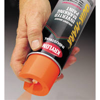 Peinture de marquage industrielle invers&eacute;e &agrave; base de solvant Quik-Mark, 17 oz, Canette a&eacute;rosol Advanced Consulting and Training Ltd.