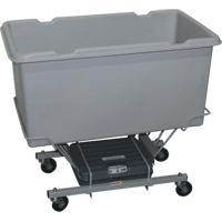 Scale Carts, Polyethylene, 33" L x 19" W x 29" H, 5 cu. Ft. Volume, 250 lbs. Capacity Advanced Consulting and Training Ltd.