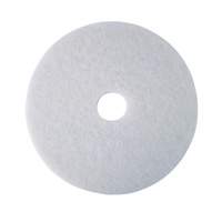 Floor Pad, 17", Polish, White Advanced Consulting and Training Ltd.