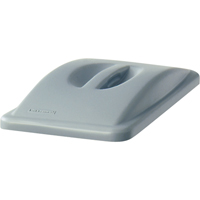 Dessus &agrave; poign&eacute;e Slim Jim, Couvercle plat, Plastique, Convient aux contenants 20-3/8" x 11-5/16" Advanced Consulting and Training Ltd.