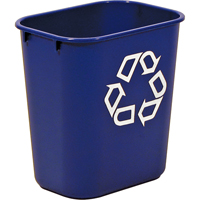 Contenant de recyclage, De bureau, Plastique, 13-5/8 pintes US Advanced Consulting and Training Ltd.