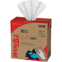 WypAll&reg; X60 Wipers, All-Purpose, 16-3/4" L x 8-3/8" W Advanced Consulting and Training Ltd.