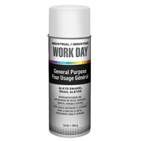 Industrial Work Day Paint, White, Gloss, 10 oz., Aerosol Can Advanced Consulting and Training Ltd.