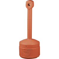 Smokers Cease-Fire&reg; Cigarette Butt Receptacle, Free-Standing, Plastic, 1 US gal. Capacity, 30" Height Advanced Consulting and Training Ltd.